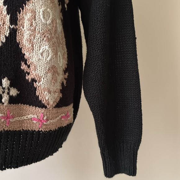 Vintage Cottagecore Floral Sweater Size M - Picture 5 of 12